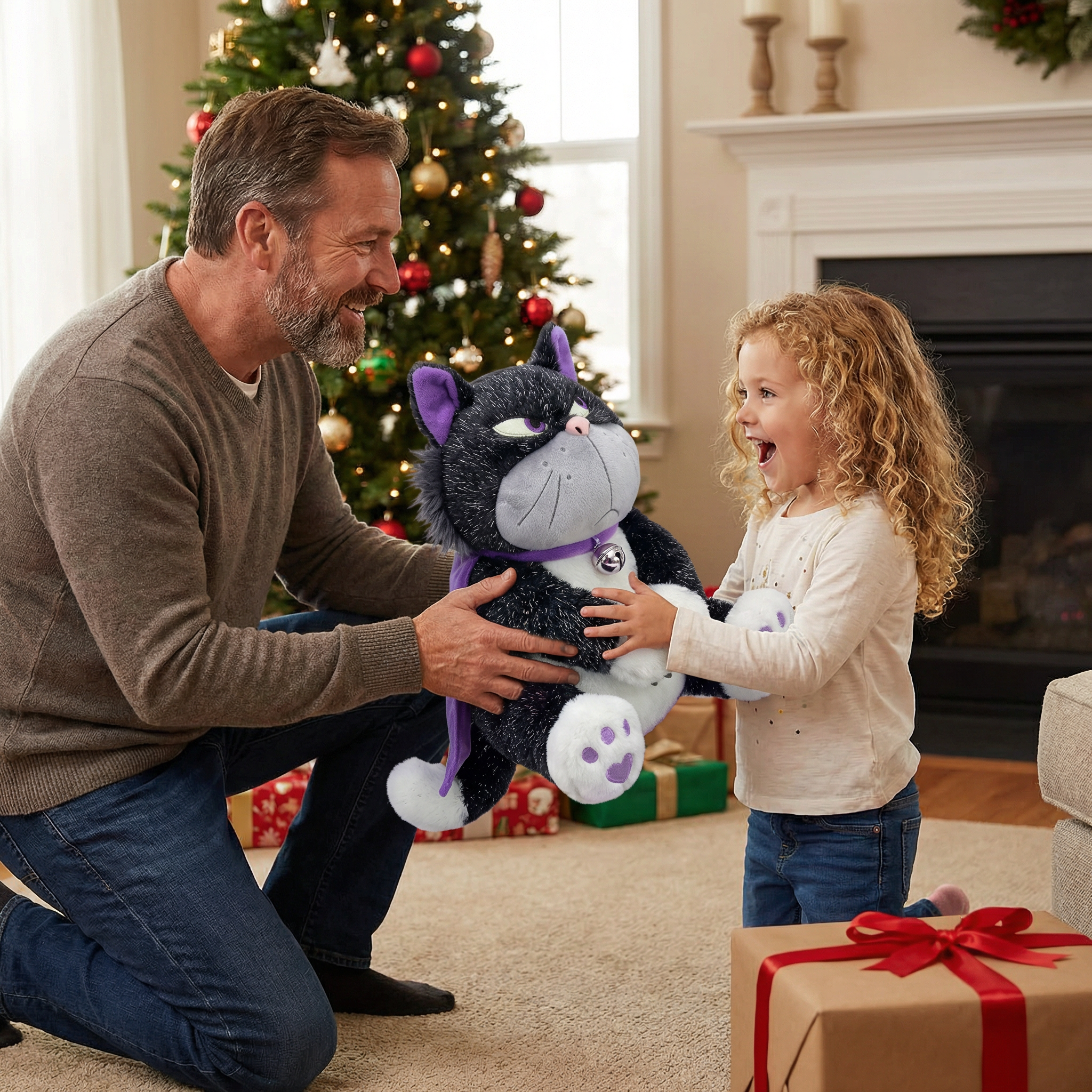 Cartoon character plush toys, cute collectible gifts for children 已改 美